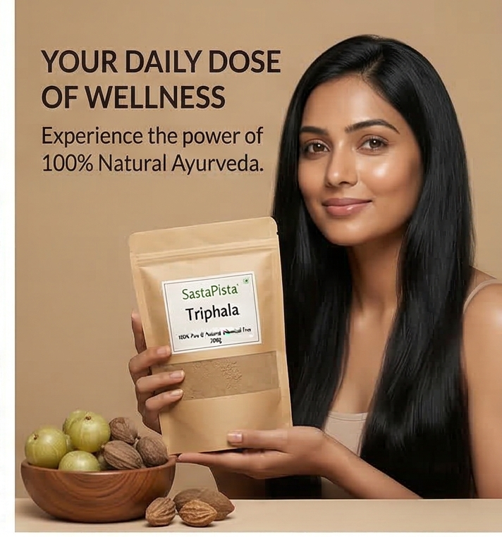 Triphala Raw Combo | Dry Amla, Baheda & Harad | 200g Each (600g Total) | Digestion, Weight Loss, Hair & Skin Care