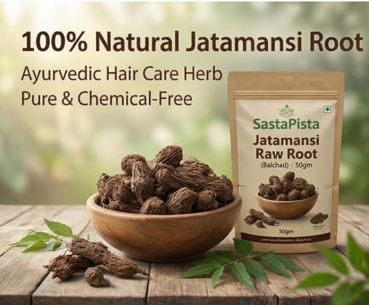 Licerool Jatamansi Raw Root 50gm | Balchad Herb for Hair Thickening | Natural Hair Oiling Ingredient | 100% Ayurvedic Herbal Roots