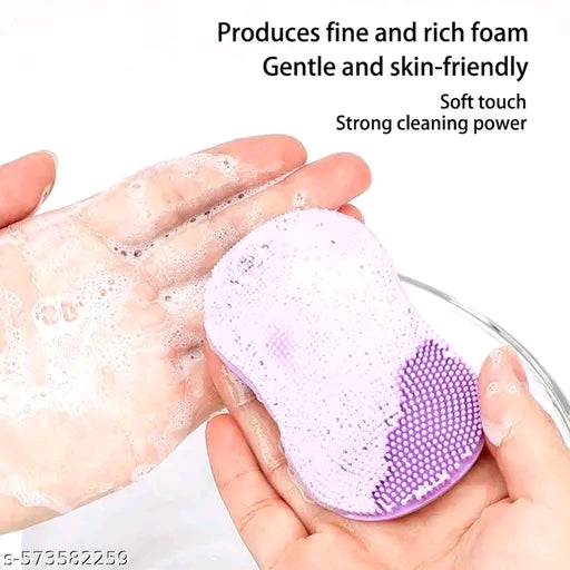 Silicone Face Scrubber - Blackhead Remover Brush Cleanser Nose Pore Brush Finger Scrubber Tool Facial Skin Cleaner Massage Brush